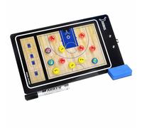 Lavagna da basket - Portablocco magnetico pieghevole, Lavagna per allenatori cancellabile a secco, Attrezzatura per assistente per l'allenamento sportivo | Tabelloni da basket per allenatori: pratica