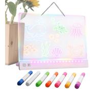Lavagna da disegno a LED, 35 cm, 7 colori, per bambini