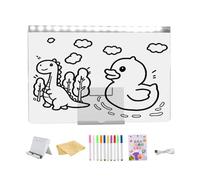 Lavagna da disegno a LED per bambini, con connessione USB