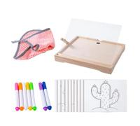 Lavagna da disegno a LED per bambini, ricaricabile, con