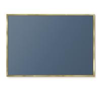 Lavagna da Parete per il Menu del Giorno 100x70 blu pastello Cornice Oro