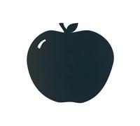 Lavagna da parete silhouette - 31,6X29,1 cm - forma mela - nero - Securit