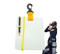 Lavagna Da Scrittura Immersione: Bordo Subacqueo Impermeabile, Tablet Materiale PC,Penna Nero Inclusa,Strumento Di Scrittura Portatile Per Immersione | Tavolo Pratico, Per Immersione, Snor