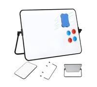 Lavagna da scrivania multiuso con retro magnetico e fondo regolabile, utile per appunti e progetti creativi Lavagna magnetica cancellabile 30x42 cm
