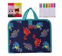 Lavagna Doodle,Leggero in PVC Cancellabile - Libro da Dipingere | per Bambini e Bambine Compleanno Aula Casa Capodanno Scuola Materna Viaggio Auto Aereo Ristorante Zoo Spiaggia