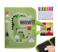 Lavagna Doodle, Quaderno Interattivo Riutilizzabile per Scarabocchi, Libro da Dipingere, per Bambini e Bambine Compleanno Aula Casa Capodanno Scuola Materna Viaggio Auto Aereo Ristorante Zoo Spiaggia