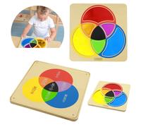Lavagna educativa con specchio colorato di Masterkidz
