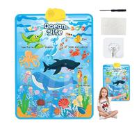 Lavagna elettronica da parete con alfabeto - Apprendimento audio per bambini da 1 a 3 anni | Regalo di compleanno educativo per ragazze e ragazze, diagramma di apprendimento interattivo per la prima