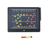 Lavagna elettronica per allenatori di calcio, lavagna magnetica tattica strategica con pennarelli e penna per allenamento di calcio, pallacanestro, pallavolo, un clic (rugby)