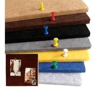 Lavagna in Feltro 30cm Felt Board with Photo Fixing | Thumbtacks Message Board No-drill Photo Background Wall Decor Supplies for Home Classroom(Dark grey)