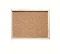 Lavagna in Sughero 2 Size DIY Decorative Board With Frame Cork Message Household Photo Wall Background for Office Home(30x40cm)