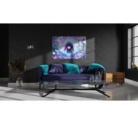 LAVAGNA IN VETRO MAGNETICA CON STAMPA MOTIVO YOGA ZEN E LOTO 90X60