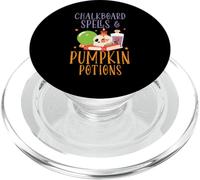 Lavagna incantesimi e pozioni zucca insegnante Halloween PopSockets PopGrip per MagSafe