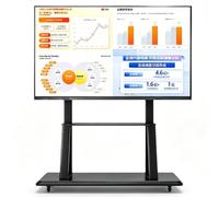 Lavagna interattiva touch screen 4K Ultra HD Effetto antiriflesso cornice ultra sottile che aumenta il rapporto di occupazione visiva dello schermo per Ufficio Classe(1428 * 803mm/56.22 * 31.61in)