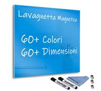 Lavagna Lavagnetta Magnetica Pennarelli Calamite Scuola Bambini Università Blu