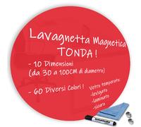 Lavagna Lavagnetta Magnetica Scuola Ufficio Università Studio Calamite Rosso