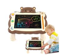 Lavagna LCD per scarabocchi cancellabili | Strumento di apprendimento interattivo, Tablet di scrittura LCD con supporto per la pratica della scrittura a mano per ragazzi