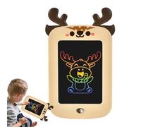 Lavagna LCD - Tavola da scrittura LCD multicolore, blocco riutilizzabile | Tavola da disegno interattiva per bambini divertente regalo di compleanno regalo di Natale attività di
