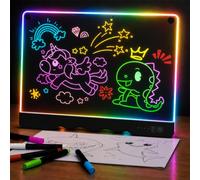 Lavagna LED 16 pollici - Ricaricabile, arte neon, lavagna per doodle