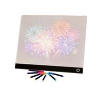 Lavagna Luminosa A LED Da Disegno | Materiale da Disegno Cancellabile | Lavagna Doodle Luminosa - per Adolescenti Adulti Bambini Scuola Materna Casa Ufficio Aula Giochi Estivi Compleanno