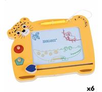 Lavagna Magica Woomax Zookabee Tigre Legno 30 x 2,5 x 26 cm [6 Unità]