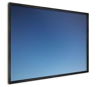 Lavagna Magnetica 100x70 cm | con Cornice Nera | Sfumature Blu