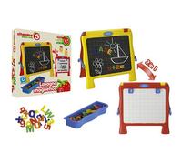 LAVAGNA MAGNETICA 2IN1 82PZ CON LETTERE NUMERI GESSO