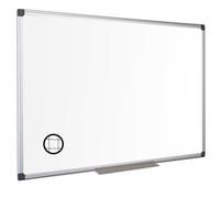 Lavagna magnetica Maya a quadretti - 90x120 cm - bianco - Bi-Office