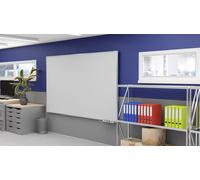 Lavagna magnetica bianca cancellabile a secco (cornice in alluminio EXPO) 220x100cm