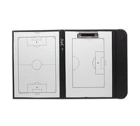 Lavagna Magnetica Calcio, Cartellina Allenatore Calcio con Penna Magneti, Design Pieghevole, Leggera e Portatile, Ideale per Allenamenti e Lezioni