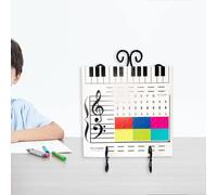Lavagna magnetica cancellabile a secco per scrittura con simboli musicali