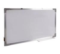 Lavagna Magnetica Cancellabile Bianca XL 90x60 da Muro per Ufficio Memo Calamite