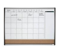 Lavagna magnetica combinata con calendario mensile Nobo Nobo 58,5x43 cm 1903813