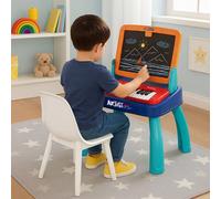 Lavagna Magnetica con Pianola per Bambini Giocattolo Creativo ed Educativo con Suoni, Piano Musicale e Lavagnetta per Sviluppo Abilità Creative, Idea Regalo per Disegno, Musica La lavagna musicale 2 i