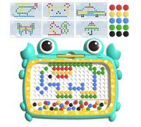 Lavagna Magnetica Crab Dot Art - Tappetino Per Tablet Con Magnete Cancellabile, Giocattolo Educativo Per Tabellone Di Scrittura Riutilizzabile | Adatto Per I Viaggi Dei Bambini Pratica Di Creatività P