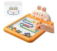 Lavagna magnetica da disegno per bambini Educativo Prescolare per Primo | lavagna magnetica per l'arte a punti Bambini Ragazzi Ragazze Casa Appartamento Scuola Viaggio Vacanza