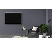 Lavagna magnetica da gesso nera 300×120 cm cornice EXPO