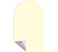Lavagna magnetica da parete per cameretta dei bambini, in PET, pellicola lavabile 15,7 x 39,4 pollici, con gesso e panno, rosa (4)