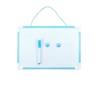 Lavagna magnetica fronte-retro for scrivere disegni cancellabili Graffiti Office Notes Bacheca sospesa cancellabile a secco(Blue)