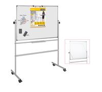 Lavagna Magnetica Girevole Professional Bi-Office - 150x100 cm - QR0603 (Bianco)