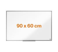 Nobo Lavagna magnetica Basic Dry Wipe lavagna, lavagna magnetica e tavole da disegno magnetiche, telaio in alluminio argento, 900 x 600 mm