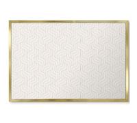 Lavagna Magnetica in Metallo 60x40 Onde leggere Cornice Argento