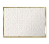 Lavagna Magnetica in Metallo 70x50 Onde leggere Cornice Argento