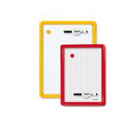 Lavagna magnetica Lmv - bianca - 26 x 36 cm - cornice in colori assortiti - Arda