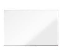 NOBO Lavagna Bianca Magnetica ESSENCE, Acciaio Laccato, 1500x1000mm, Cornice in Alluminio, Montaggio ad Angolo, con Vaschetta Porta Accessori, 1905212