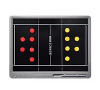 Lavagna Magnetica pallavolo 15 pollici con Tavoletta LCD Scrittura, Cartella Tattica di pallavolo per Allenatori con Penna Stilo - Lavagna pallavolo per Organizzazione Giocatori Tattiche e Strategie