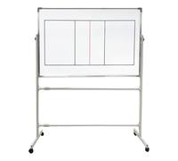 Lavagna Magnetica Pallavolo, Lavagna da Allenatore di Pallavolo, Sollevabile e Girevole a 360°, Disponibile su Entrambi i Lati, per l'Insegnamento e l'Allenamento