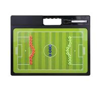 Lavagna magnetica per allenamento di calcio - Attrezzatura da allenamento magnetica per calcio - Lavagna da calcio a doppia faccia con pennarello - Gioco di pratica pratica sul campo di gioco