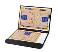Lavagna Magnetica per Allenatori di Basket, Lavagna Cancellabile A Secco | Design Pieghevole, Facile da Trasportare, Ideale per Allenamenti Pratici