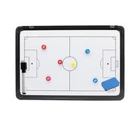 Lavagna magnetica per allenatori di calcio, double-face, con pennarello a base d'acqua, per scuole e club